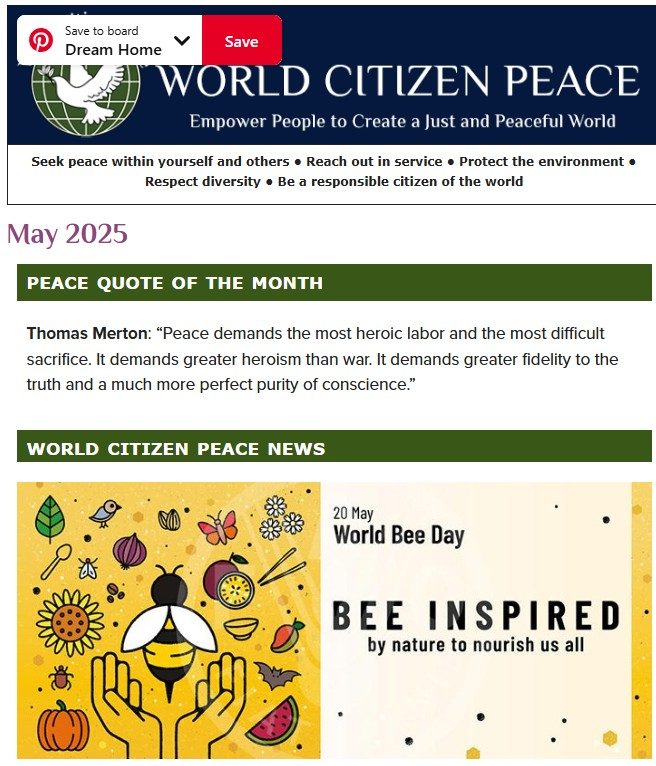 May newsletter