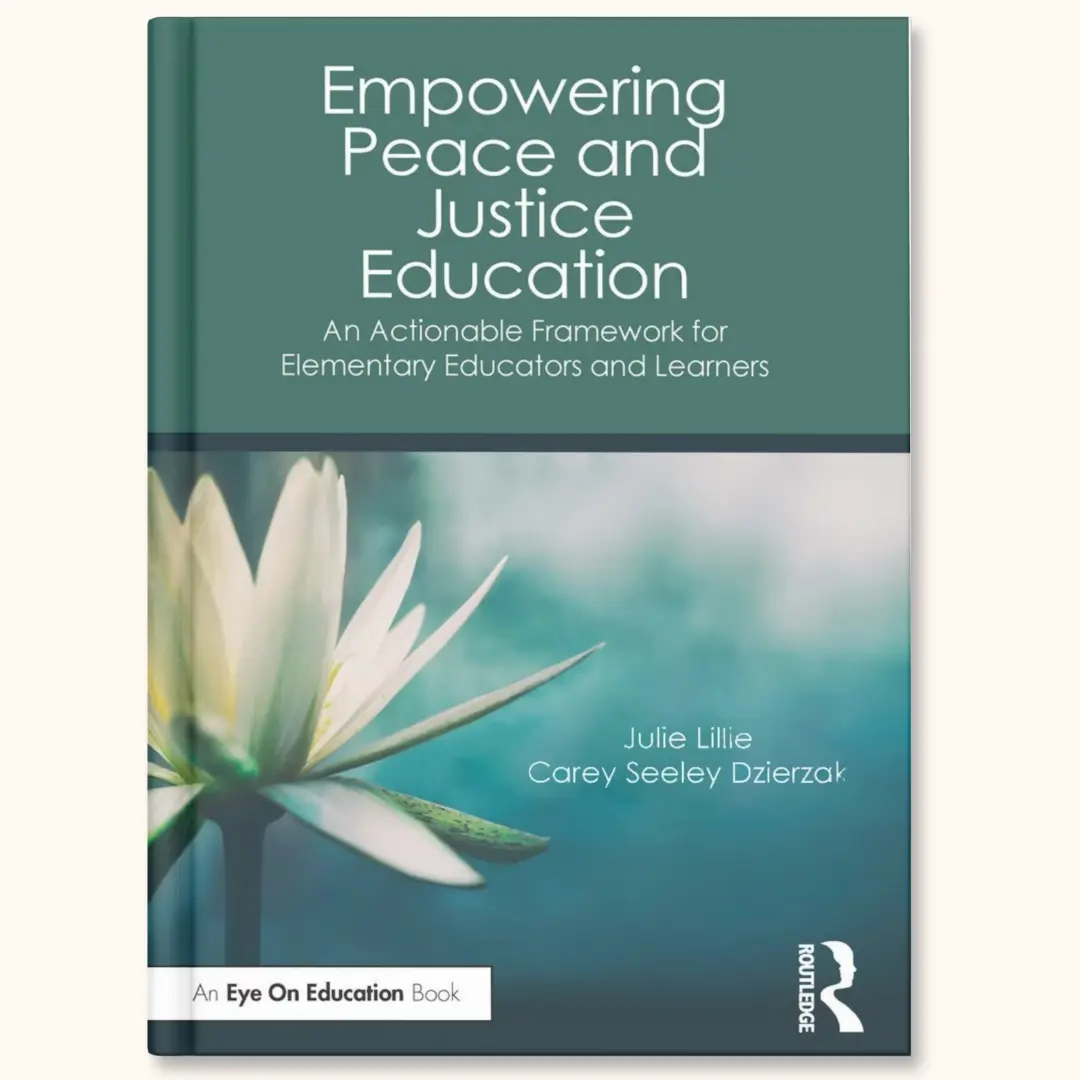 Image of the Empowering Peace and Justice Education book cover